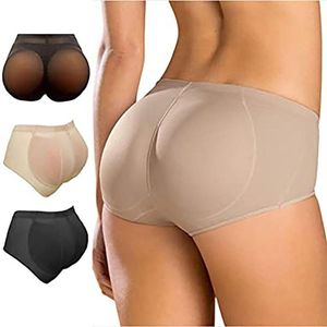 Culotte Femme Fesses Push Up Femme Élastique Silicone Hanche Et BuPads Faux Cul Corps Shaping Dames Sous-Vêtements Serrage Shor273T