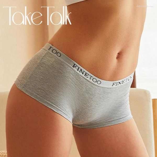 Boîtres de coton de culotte de femmes shorts pour femmes sexy basse hauteur colorie solide féminine sous-vêtements respirant high élastique intime lingerie