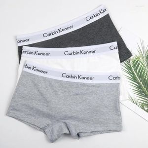 Culotte en coton imprimé pour femmes, Boxer de dessin animé, slip Boyshort pour dames, respirant, confortable, élastique, sous-vêtements féminins de sécurité