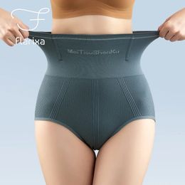 Bragas de mujer Flarixa Mujeres Cintura alta Sin costuras Vientre plano Reducción Panty Levantamiento de cadera Control de barriga Ropa interior Calzoncillos cómodos Calzoncillos 231117