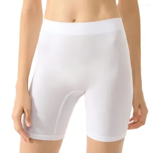 Culotte taille haute pour femmes, short moulant, contrôle du ventre, maille de sécurité, sous-vêtements amincissants