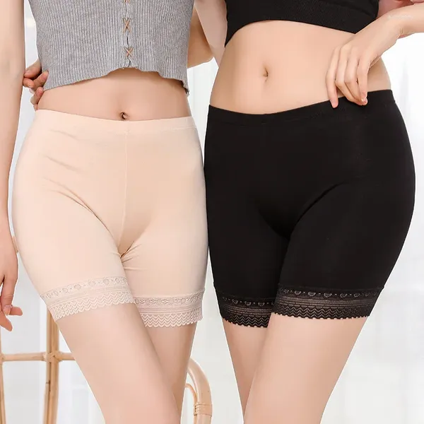 Culotte femme grande taille short sous jupe sexy dentelle anti frottement cuisse sécurité dames pantalons sous-vêtements femmes