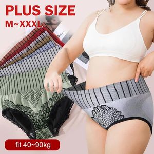 Damesslipjes M-3XL Grote maten Dames Grafeen Hoge taille Heuplift Korte buikcontrole Ondergoed Comfort Abdominale compressieonderbroek