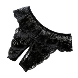 Vrouwen Slipje M-4XL Open Kruis Ondergoed Porno Kant Transparant Vrouwen Plus Size G String Crotchless Vrouwelijke Onderbroek Sex T222P