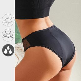 Culottes pour femmes menstruelles pour femmes étanches respirantes sexy multicouches filles sous-vêtements physiologiques lingerie sanitaire S-XXL
