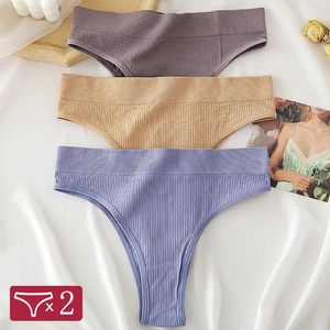 Dames slipje naadloze vrouwen sexy lage taille braziliaanse broek vrouwelijke vaste kleur ademende ondergoed lady soft intimat lingerie 2pcs/set