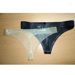 Damesslipjes verkopen natuurlijke latex sexy lingerie exotische rubberen slips onderbroeken damesmode ondergoed shorts