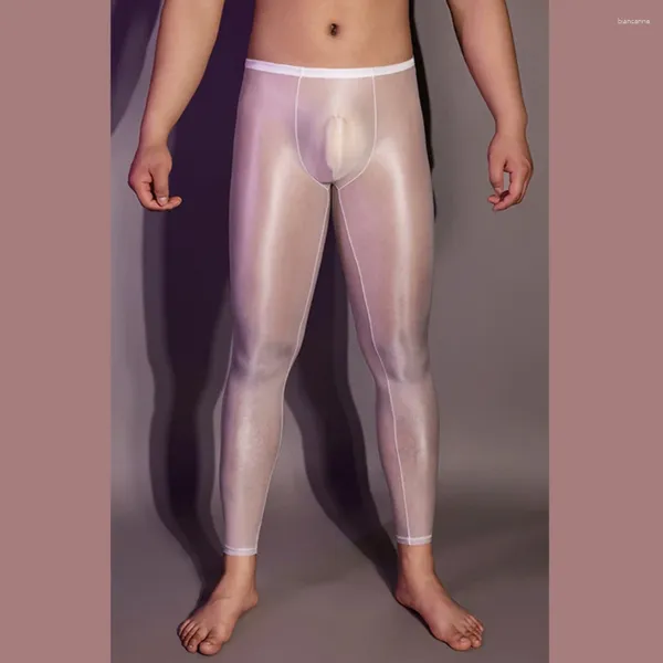 Culotte de femmes sexy les leggings de pochette de renflement ultra mince masculin lingerie