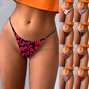 Dames slipje Sexy Thong voor dames laagbouw T-Back Thongs en G-Strings T-broek Soft Comfort Underpants Tanga Sexys Para Mujer