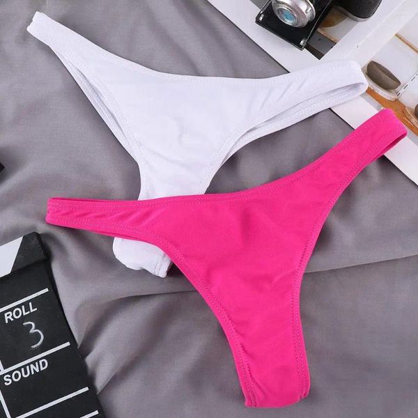 Bragas de mujer Corbatas de natación Tanga Pantalones cortos Traje de baño lateral Traje de baño Bikini Calzoncillos