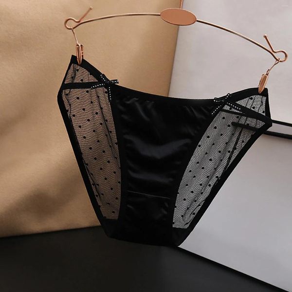 Bragas De Mujer, bragas triangulares sexis, Ropa interior Triangular sólida De encaje De cintura baja para Mujer fina, Ropa De Mujer sin costuras