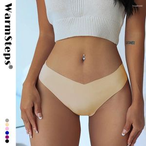 Damesslipje WarmSteps V-Cut Taille Sexy Braziliaanse Vrouwen Ondergoed Naadloze G Strings Comfort Lingerie Femme Tanga XXL