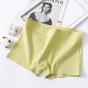 Culotte de femmes boxers sous-vêtements coton coton respirant dames sécurité pantalon court femelle samis sans couture