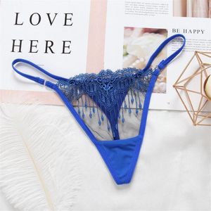 Damesslipjes Dames Cosplay Sexy Kostuums Erotische Lingerie See-thru Transparant Borduursel G-snaar Kant Seksondergoed Thong327v