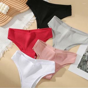 Culotte de femmes femmes sous-vêtements coton brésilien belles caisses confortables lingerie féminine de culotte sexy