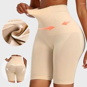 Brasas de mujeres Mujeres pantalones pantalones cortos de cintura alta transpirable Tummy Bousming Rear Formadores de bragas Trainer Abdomen