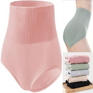 Culotte femme Femmes taille haute Abdomen Hip-lift Sous-vêtements antibactériens sans couture Knickers Slip Donna Sexy