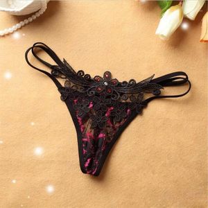 Vrouwen Slipje Vrouwen Lace Thongs Erotische Ondergoed Meisje G String Sex Sexy Intimates Bandage Riem T Briefs1335v