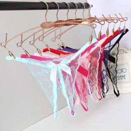 Bragas para mujer Mujeres Sexy Ropa interior para mujer Entrepierna abierta Tangas eróticas y cuerdas G Lencería transparente sin entrepierna