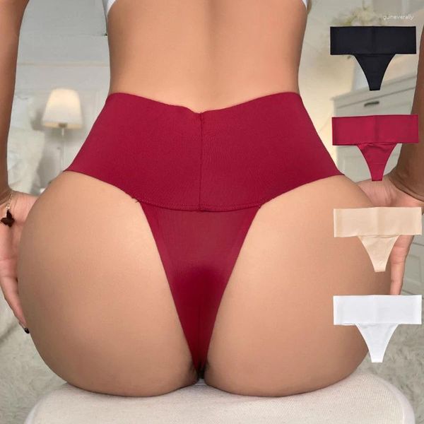 Brasas de mujeres ropa interior para mujeres Minimalista Mid -Mid Ice Seda de seda sinuosa Toy de transpirable con cintura ensanchada y ajuste apretado de algodón puro