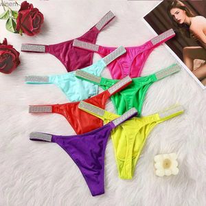 Dames slipjes dames comfortabel g-string string ondergoed ondergoed dames ondergoed ondergoed lage hangende neon waterdiamant ademende naadloos onderkleding2404