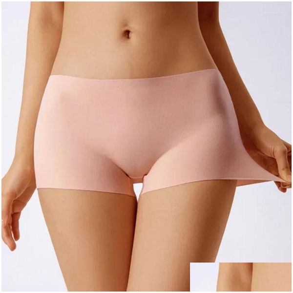 Culottes pour Femmes Culottes pour Femmes sous-vêtements pour Femmes Coton Y Solid Lady Boxers Confortables Shorts Respirants Intimes Slips Taille Moyenne Dr Dhumq