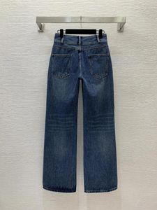 Pantalon féminin 2024 Jeans de la première chaîne coréenne du début de la mode de la mode