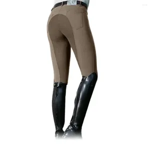 Pantalons pour femmes 2024 équitation unisexe mode décontracté stretch cyclisme leggings équipement équestre culottes de sport cavalier pantalon