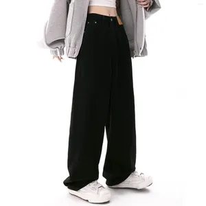 Damesbroek 2024 Loose Jean Cargo Streetwear Y2K Harajuku Fashion Long Straight Trousers Summer Slim Fit Baggy Joggers Heatpants