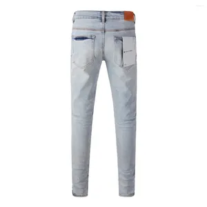 Pantalon féminin 2024 Jeans de haute qualité de marque violette 1: 1