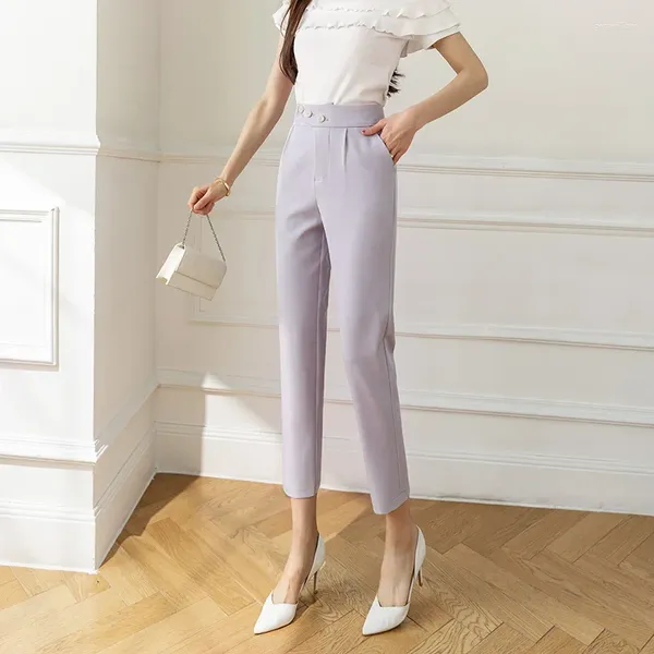 Pantalon féminin 2024 PRANTS SPRING ET SUMBRE LOBT SIGNE