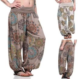 Pantalons pour femmes 2024 été décontracté Harem mode ample Baggy pantalon femme Boho imprimé dames hippie