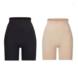 Pantalones para mujer 2024 Verano Kardashian Mismo estilo Elástico Shaping Postparto Apretado Algodón puro Cómodo Levantamiento de cadera Parte inferior