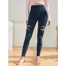 Damesbroeken 2024 Zomer Effen Sport Yoga Mode Vrouwen Hol Elastische Casual Broek Pantalon Femme Fitness Outdoor 26066