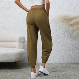 Pantalon femme 2024 pantalons de survêtement femmes baggy gris sport joggers jambe large surdimensionné streetwear taille haute pantalon goutte