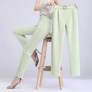 Pantalons pour femmes Arrivée Oversize Femmes Skinny Crayon Taille haute Slim Stretch Leggings Vaqueros Pantalon décontracté 2024 W88