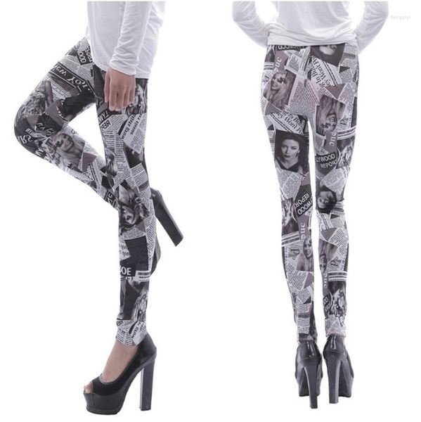 Pantalons pour femmes ARRIVÉE Femmes Capris Slim Fit Cheville-Longueur Noir Et Blanc Crayon Dames Casual Leggings Sexy Pantalon