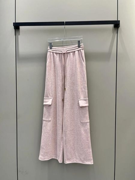 Pantalons pour femmes produits d'automne et d'hiver Cargo laine décontracté coupe tridimensionnelle droite beau polyvalent!