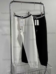 Pantalons pour femmes Capris 23 début du printemps nouvelle mode lettre 3D taille élastique polyvalent décontracté T230323