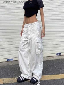 Pantalon féminin Capris American White Spicy Girl Work Pantal