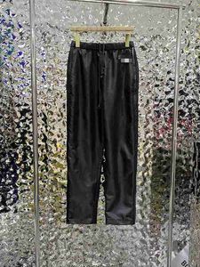 Pantalon femme Capris designer Nouveau pantalon zippé triangle pantalon décontracté M07Z