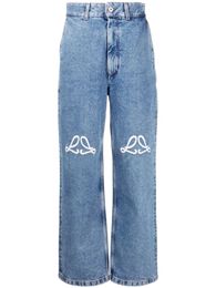 Pantalon féminin Capris Jeans Designer Womens Designer Jambes de pantalon Open Fork Terre Denim Ajouter enleceau épaissis