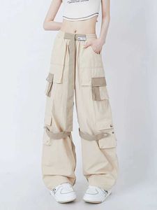 Pantalon féminin Capris JMPRS Harajuku American Cargo Pantal
