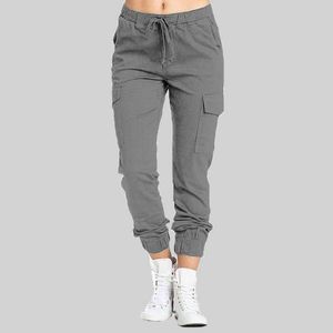 Damesbroek capris groot formaat lading broek vrouwen casual jogger broek vrouwen joggen joggen dames broek oversized joggers broek voor vrouwen 4xl 230209