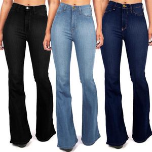 Vintage Baggy Jeans Damen Hohe Taille Hose Harajuku Ästhetische Mom Flared Denim Streetwear 90er Jahre Skinny Bell-Bottom-Hose 3xl 4xl
