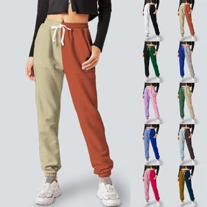 Pantalones de mujer Capris Invierno Ocio de mujer Pantalones deportivos Gimnasio Pantalones deportivos Parches de moda Piernas de trabajo Pantalones sueltos elásticos de mujer Pantalones de jogging Regalo 230520