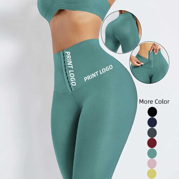 Pantalons pour femmes Capris femmes taille haute Shapers formateur Corset Fitness Leggings pour femmes Gym vêtements de sport pantalons personnalisés J230529