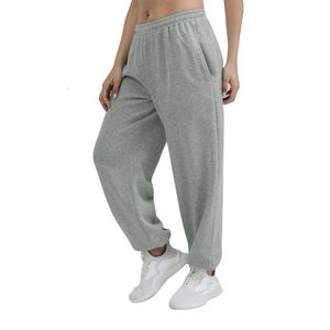 Pantalons pour femmes Capris femmes pantalons de survêtement noir gris blanc Jogging pantalons de survêtement mode surdimensionné Baggy pantalons de sport taille haute sueur décontracté femme pantalon 230421