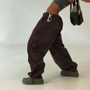 Pantalon féminin Capris Yiyimiyu Light Khaki Cargo Pantal