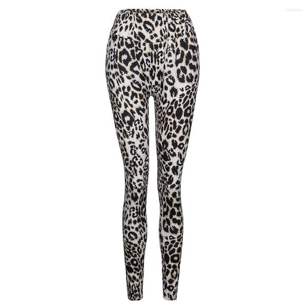 Pantalones de mujer Lindos Tops de mujer Estampado de leopardo Casual Leggings de cintura alta Pantalones de lápiz elásticos Mujer Boxers Shorts